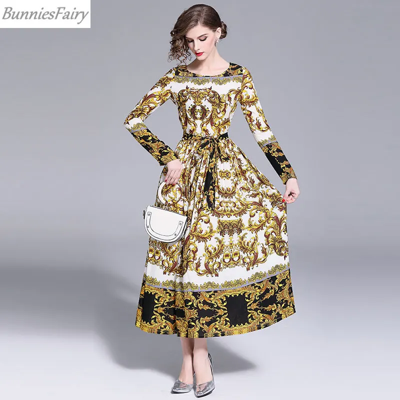 BunniesFairy 2018 Осень Зима Новое женское элегантное Королевское винтажное Ретро
