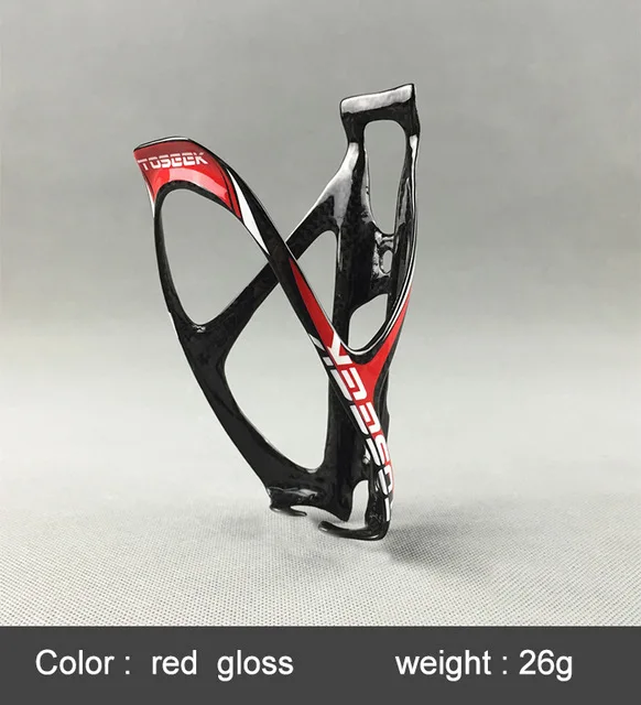 3K glossy red 2 pcs 2 шт. карбоновая клетка для бутылки с водой для горного велосипеда велосипедный держатель для бутылки полностью из углеродного волокна ультра-светильник 16 моделей - Цвет: 3K glossy red 2 pcs