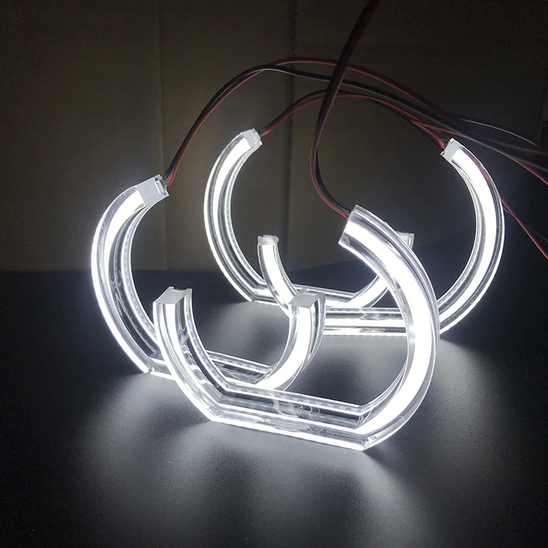 Светодиодный светильник с белым кристаллом DTM ангельские глазки набор колец для