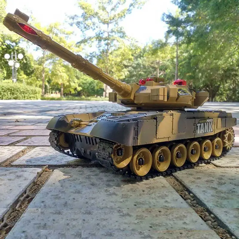 Rc Танк 33 см пульт дистанционного управления с перезарядкой боевой танк 1/16 инфракрасные военные игры электронные игрушки для детей мальчиков подарки на день рождения