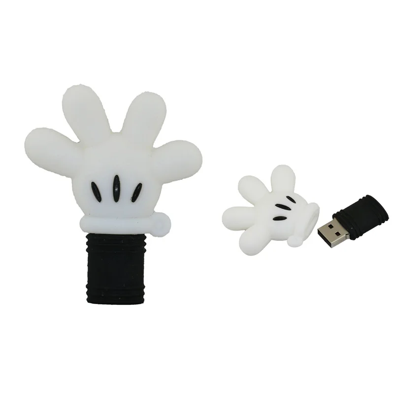 Милый мультяшный usb флеш накопитель 4 ГБ 8 16 32 64 портативный с реальной емкостью