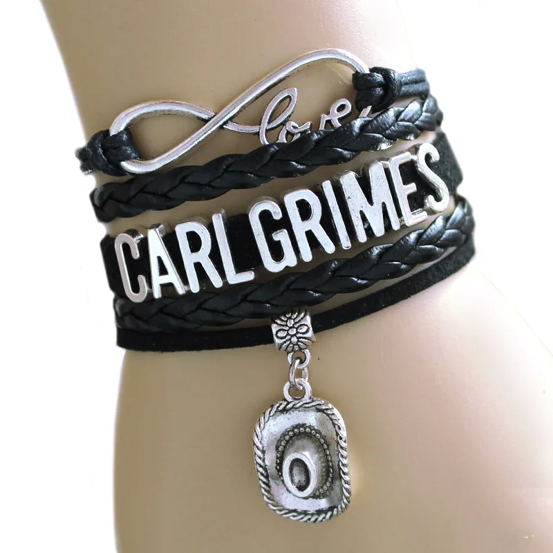 Новый браслет с надписью Infinity Love CARL grimes ковбойская шляпа DARYL DIXONC rossbow ходячих