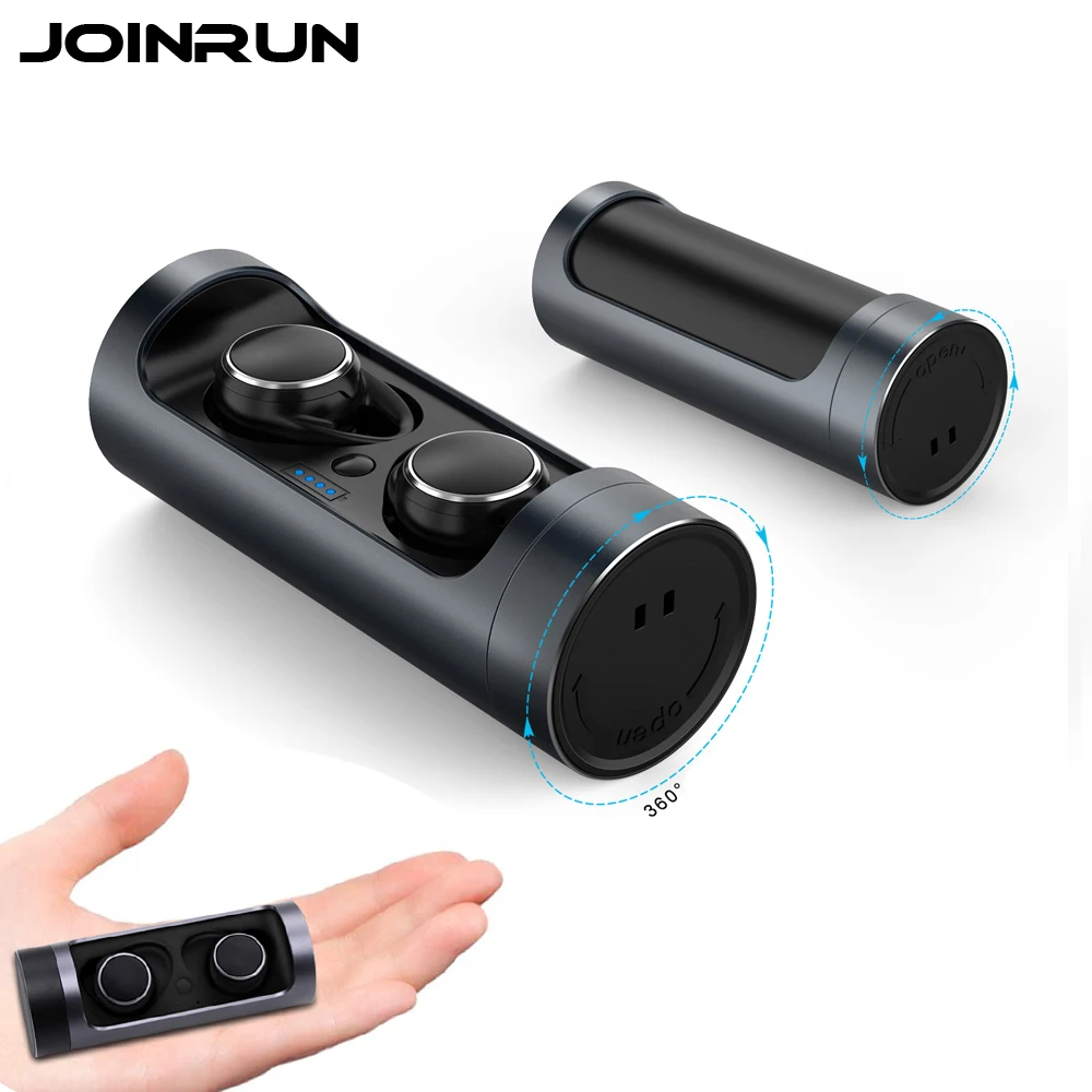 Joinrun наушники вкладыши TWS с Беспроводной Bluetooth гарнитуры (два наушника) In Ear новая
