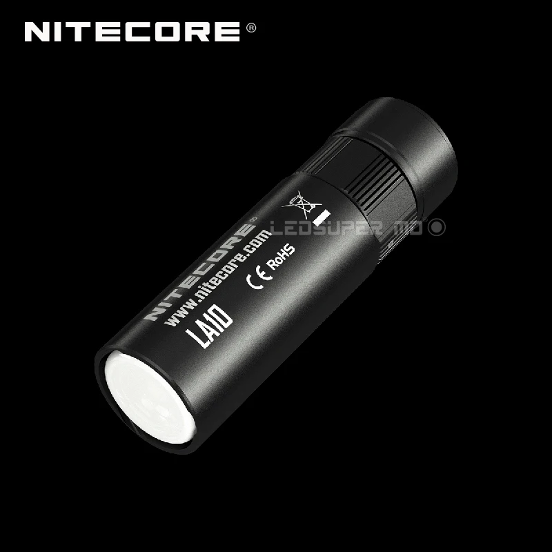 Кемпинговый мини-фонарь Nitecore LA10 размером с большой палец светлая помада 1 * AA