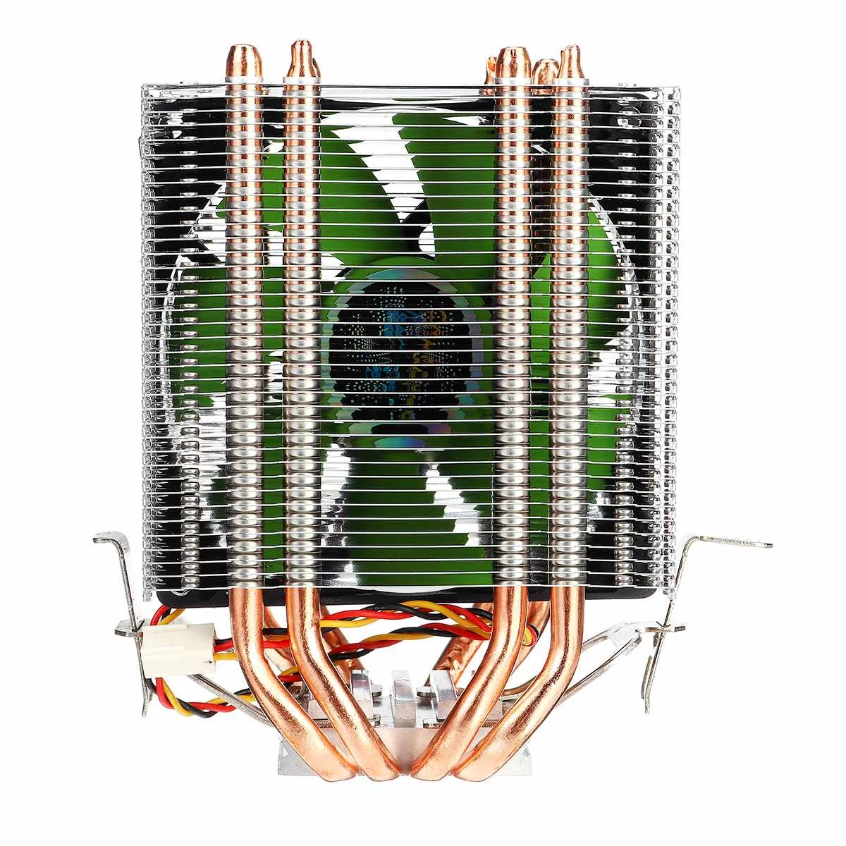 4 Медь с тепловым стержнем heat pipe двойная башня Процессор кулер для Intel LGA 775/1150/1151/1155/1156/1366 AMD радиатор тихий вентилятор охлаждения вентилятор Cooler