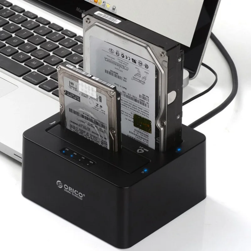 Чехол для жесткого диска с двумя дисками адаптер HDD на USB 3 0 SATA 2 5/3 5 дюйма