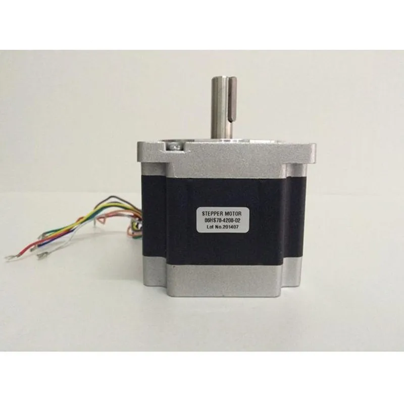 Шаговый двигатель Nema34 86HS78-5504 5.5A 4.6N.m Nema 34 шаговый 653 Oz-in для гравировального станка