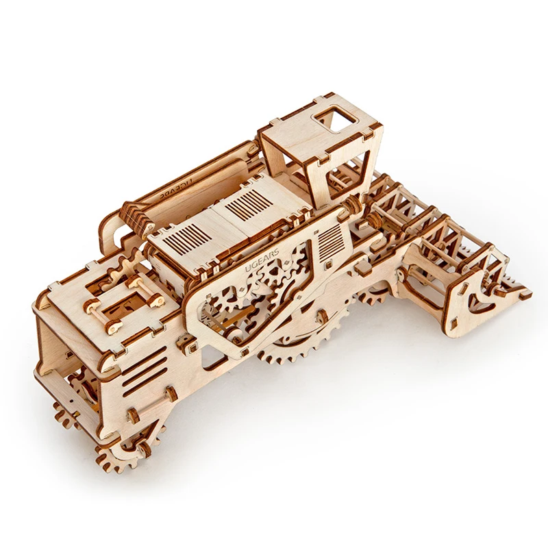 Ugears подарок на День святого Валентина для деревянного механического комбайна для подарочной игрушки