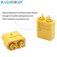 high quality 20 pairsbag xt60 bullet plug connectors male and female for rc lipo battery rc battery connector