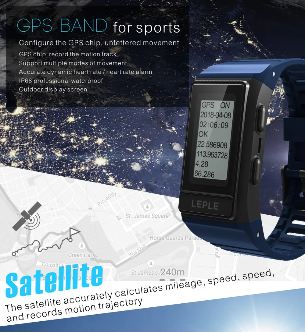 Новинка S909 Смарт-часы IP68 Водонепроницаемые браслеты мужские gps спортивный браслет «Умные» часы монитор сердечного ритма фитнес-трекер