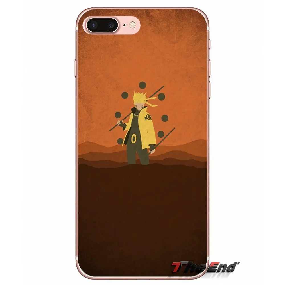 For Huawei G7 G8 P7 P8 P9 Lite Honor 4C 5X 5C 6X Mate 7 8 9 Y3 Y5 Y6 II 2 Pro 2017 Cute Kurama Naruto Minimal Soft Phone Case | Мобильные