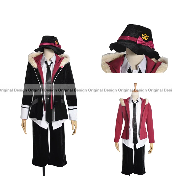 Diabolik Lovers Yui Komori Laito Sakamaki Reiji Sakamaki Shu Sakamaki Subaru Sakamaki аниме косплей костюм, на заказ принимается - Цвет: Design 01