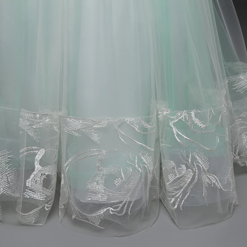 Рождественское праздничное платье для девочек-подростков кружево на свадебное