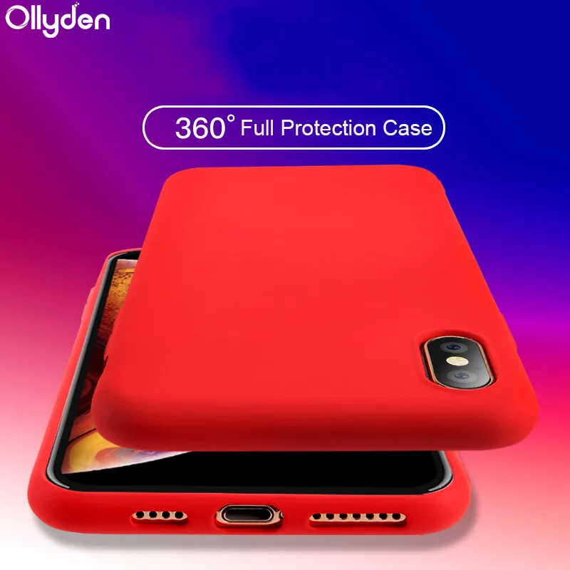 Чехол для iPhone Xr противоударный оригинальный мягкий силиконовый защитный чехол Xs