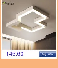 AC85-265V круг кулон люстра Освещение для столовой Кухня комнаты Кольца Алюминий висит люстра блеск де плафона Moderne