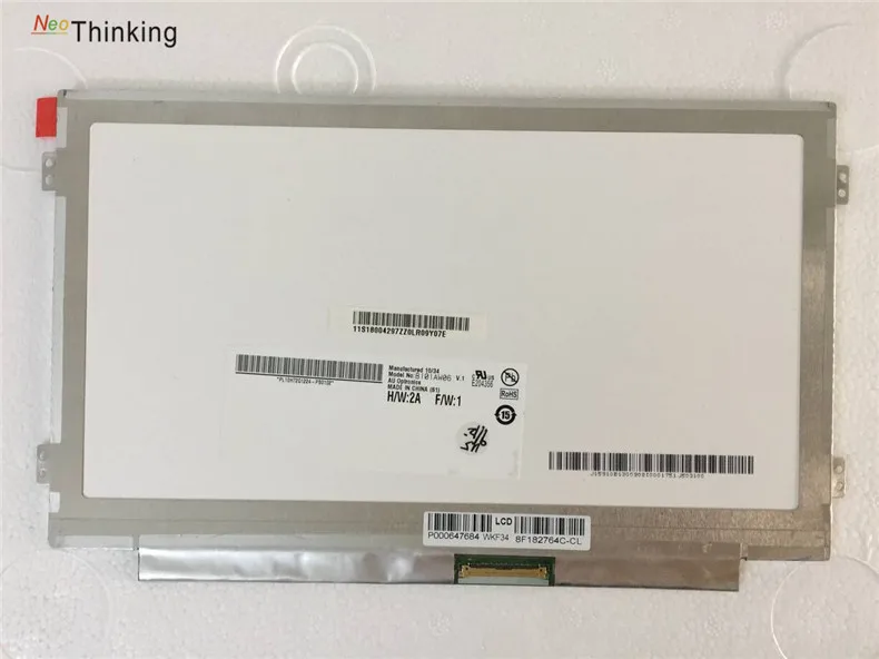 

NeoThinking Laptop LCD Screen B101AW06 V.0 V.1 N101L6-L0D for ACER Aspire ONE D270 D271 D260 D257 D255E D257E ZE6 ZE7 ZH9 KAV70