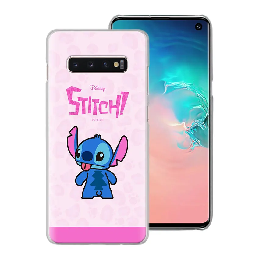 Милый мультфильм, Стич чехол для телефона для samsung Galaxy S10e S10 плюс S7 S8 S9 Plus, Note 8, 9, 10, плюс S10 5G M20 M30 жесткий чехол Coque