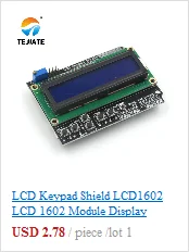 Модуль ЖКД синий экран IIC/I2C 1602 для arduino 1602 ЖК-дисплей UNO r3 mega2560