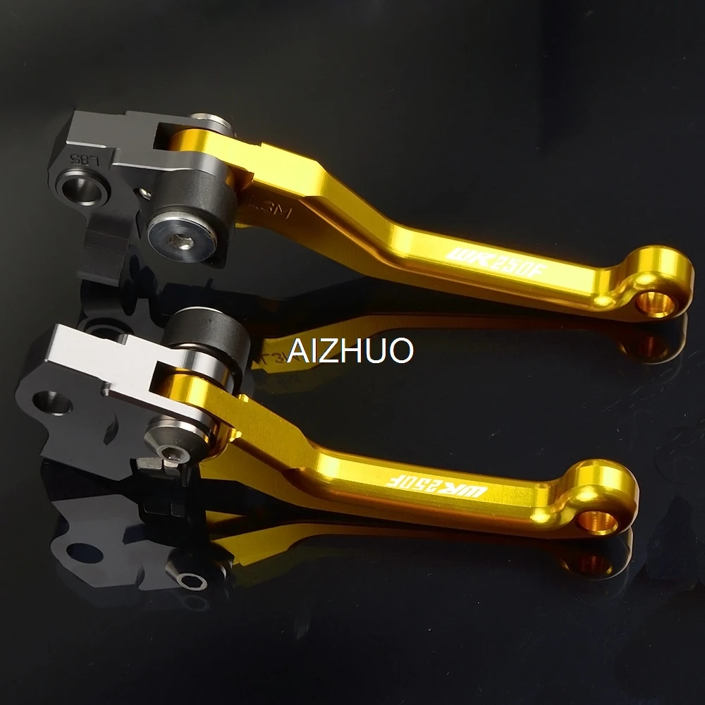 Для Yamaha WR250F WR 250F WR 250 F 2009- 2010 2011 2012 2013 17 Мотокросс тормозные рычаги для мотоцикла сцепные рычаги