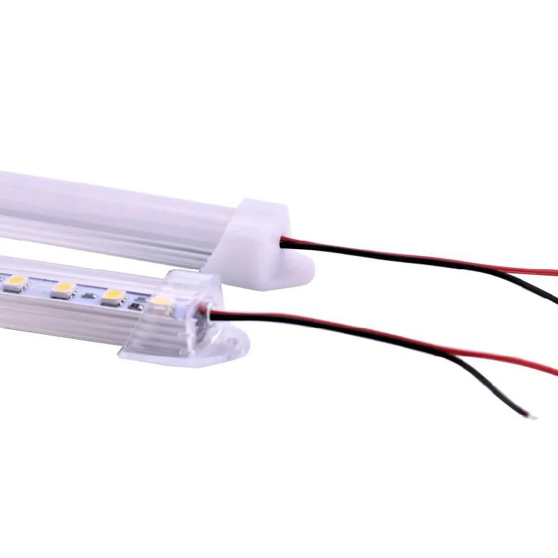 

12 в пост. Тока, 0,5 м, 5050 светодиодный профиль, жесткая полоса освещения, 36 светодиодный s, твердая лампа SMD5050, не водонепроницаемые полоски, WW/CW, ...