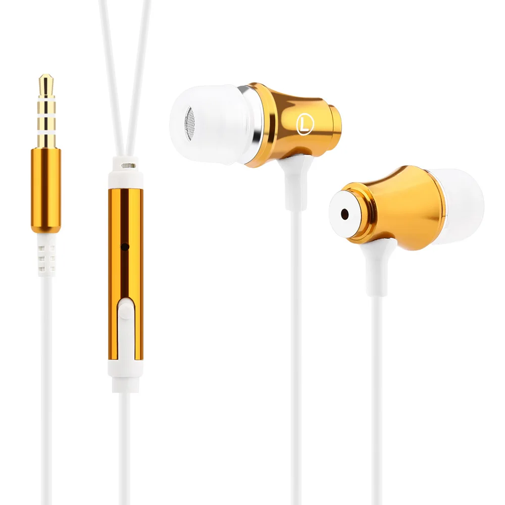 Universal 3.5MM Plug Super Bass Stereo In-Ear Earphone Noise Canceling Auriculares Sport Headset For Tablet MP3 IPhone 2018 | Электроника