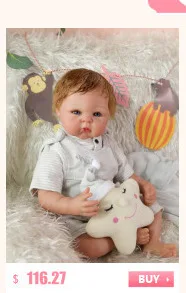 52cm Reborn Simulation Baby Handmade Silicone Doll Child Play Starfish Plush With Gift Bag Toy Baby Educational Toy Doll