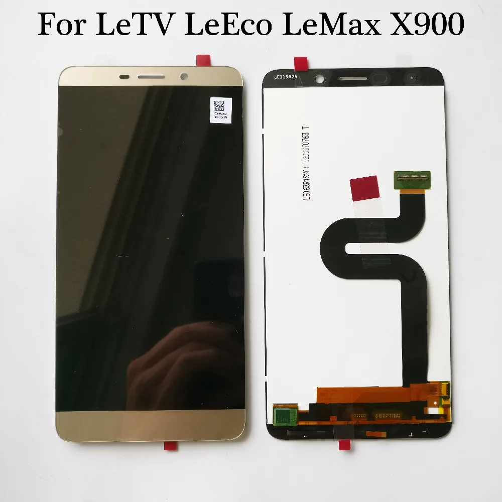 Белый/золото для Letv Le Max LeMax X900 X906 ЖК дисплей Дисплей с кодирующий преобразователь