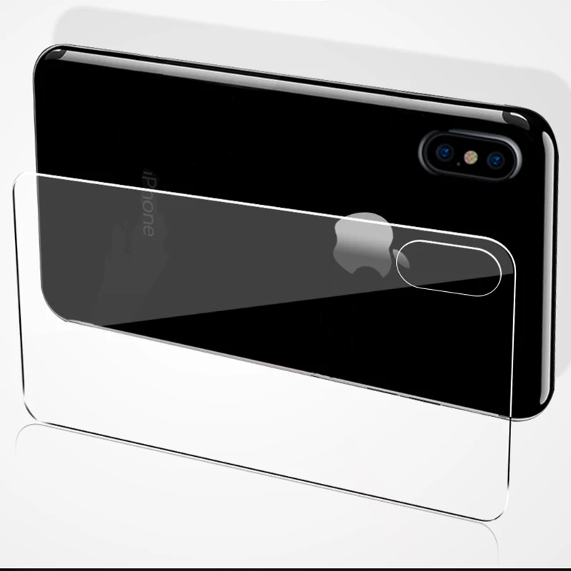 OMG переднее и заднее закаленное стекло для iPhone 4 5 6 7 8 X XS XR MAX Высококачественная