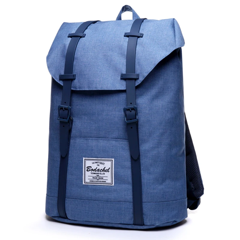 Denim Blue Bodachel рюкзак для мужчин и женщин высокое качество сумка пакет школьные сумки Большой рюкзак тетрадь водонепроницаемый Оксфорд Путешествия Рюкзаки - Цвет: Denim Blue