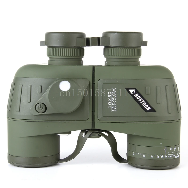 binoculars 7X50/10x50 hd professional military binocular with Digital Compass telescope night vision Eyepiece focus | Инструменты