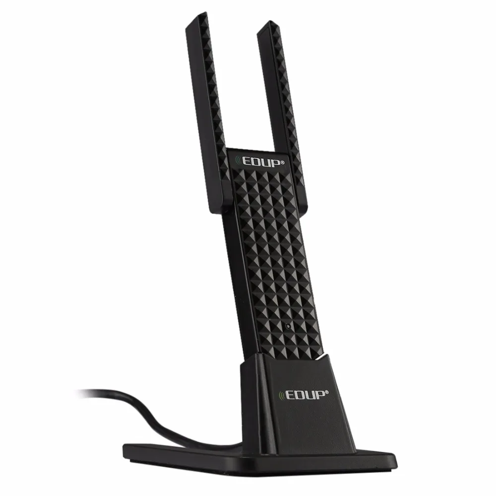 EDUP EP AC1631 600 Мбит/с двухдиапазонный 11AC USB беспроводной адаптер WiFi сетевая карта с 2