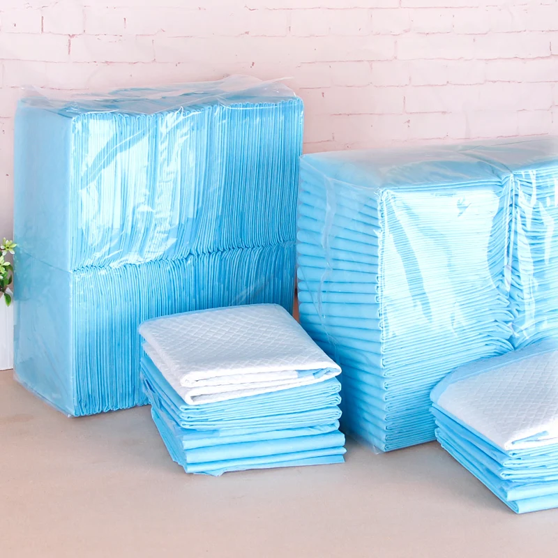 

Pet Dog Diapers Size (45cmx60cm) 50 Pieces Dog Cleaning Supplies Thickening Absorbent Disposable Diapers Dogs Antibiotic Diapers