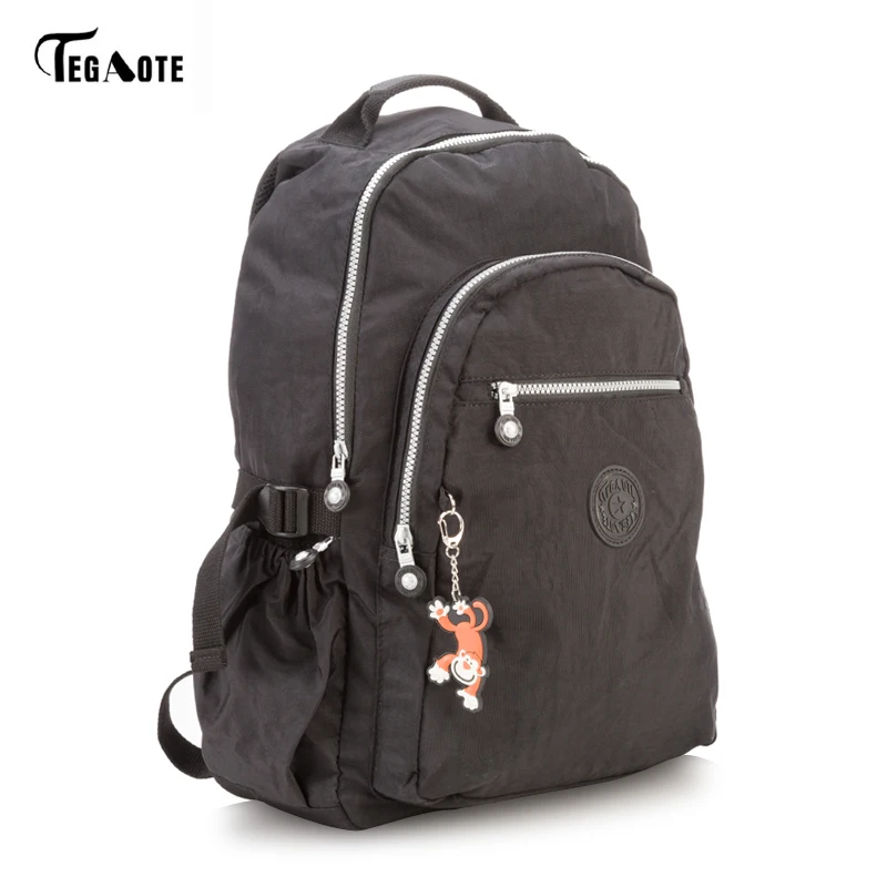 TEGAOTE Большой Вместительный рюкзак для девочек-подростков Mochila женские рюкзаки школьные нейлоновые водонепроницаемые сумки для мужчин и женщин