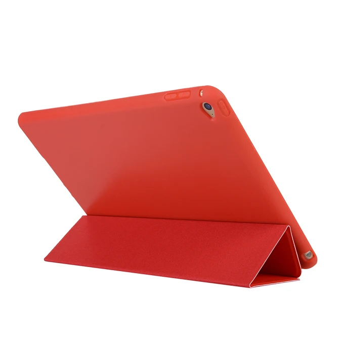 Для iPad Air 2 Smart Cover Чехол преобразования с подставкой Ipad Air2 протектор A1566 A1567 Силиконовый Мягкий противоударный корпус