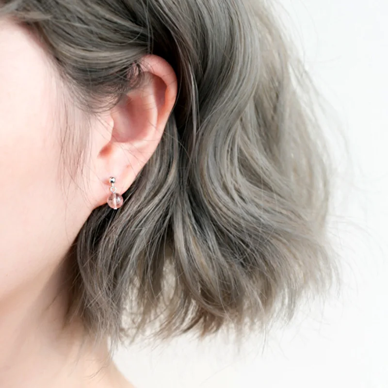 Женские серьги из серебра 925 пробы бирюзовые|Серьги-гвоздики| |