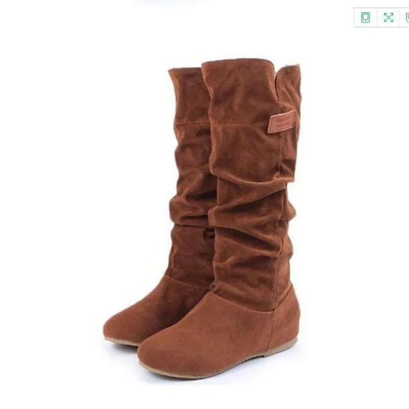 Модные женские сапоги весенние Стрейчевые женская обувь черные белые римские до