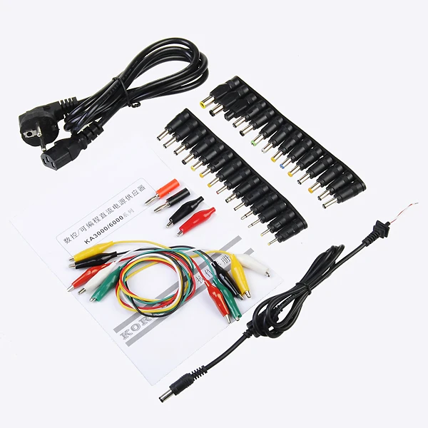 KA3005D 0~ 30 V 0~ 5A прецизионный Регулируемый источник питания постоянного тока EU Plug