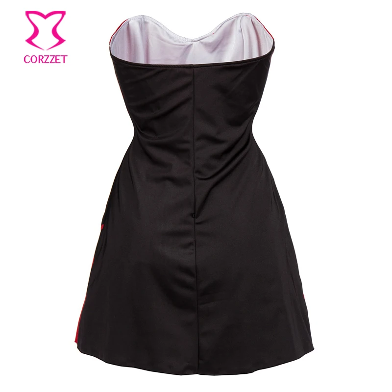 Женский костюм красного дьявола или Белого Ангела для Хэллоуина с обратимыми