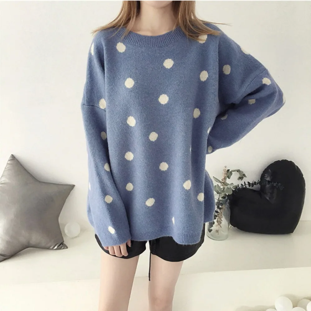 Park Point Pullover Sweater Female Spring And Autumn Loose Tide Wave Bottoming Shirt | Женская одежда