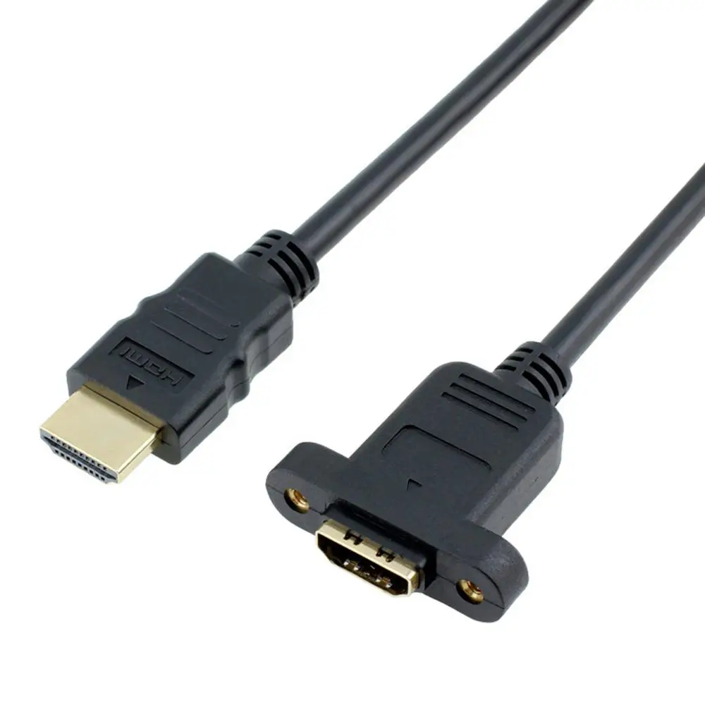 Удлинительный кабель с отверстием для винта 30 см HDMI A 1 4 19Pin|Компьютерные кабели и