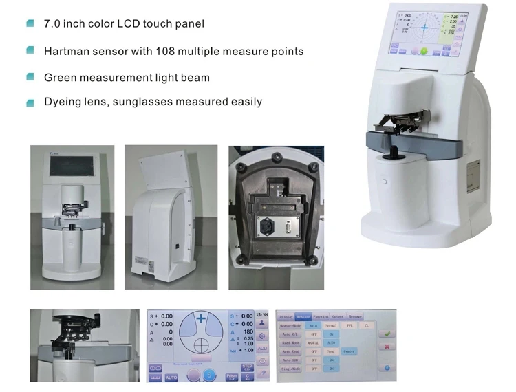 TL6500 автоматический измеритель объектива focimeter lensoter No Printer