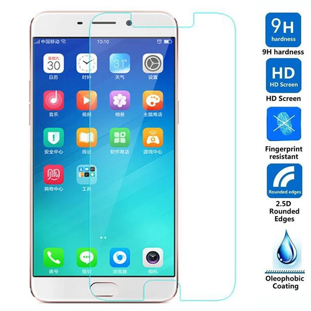 Для Oppo R11 закаленное стекло 9H Высококачественная защитная пленка