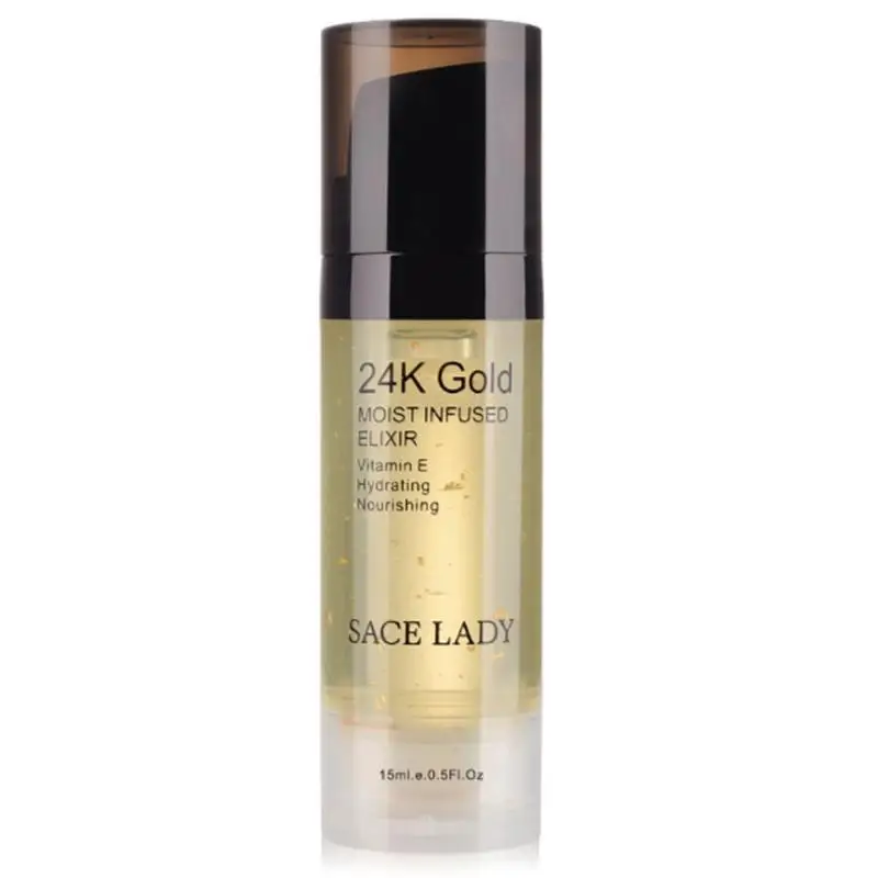 SACE LADY 24K Gold vitamin E праймер для макияжа с масляным контролем матовый макияж основа для лица крем профессиональный ремонт пор основа праймер - Цвет: as pic