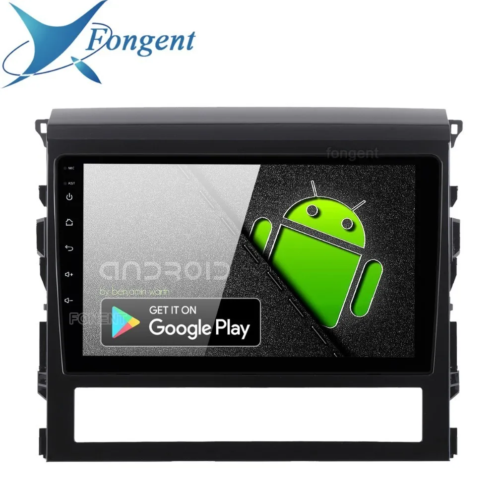 Автомагнитола fonnt 10 2 дюйма IPS 1 Din Android 9 0 для Toyota Land Cruiser 2016 GPS навигация DSP HDMI