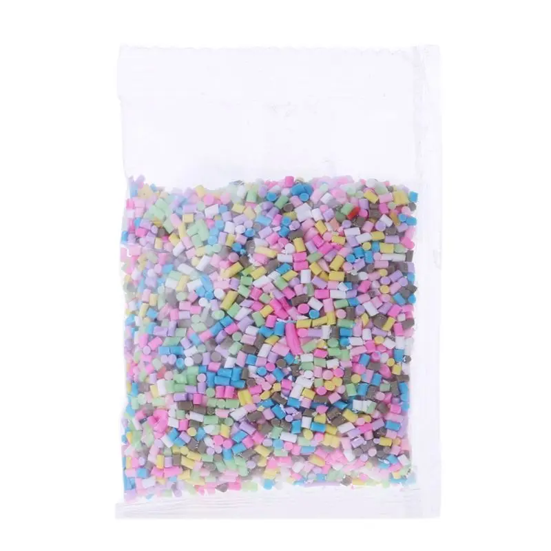 3 26 г пластиковые радужные брызги пушистые Floam Slime глина грязь DIY клейкие аксессуары - Цвет: 3