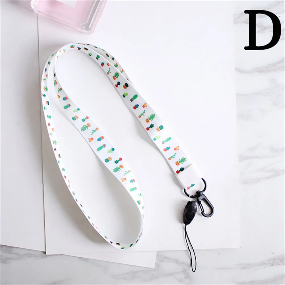 Мультяшные милые ремешки для ключей Id Badge Holder брелоки фото|Брелоки| |