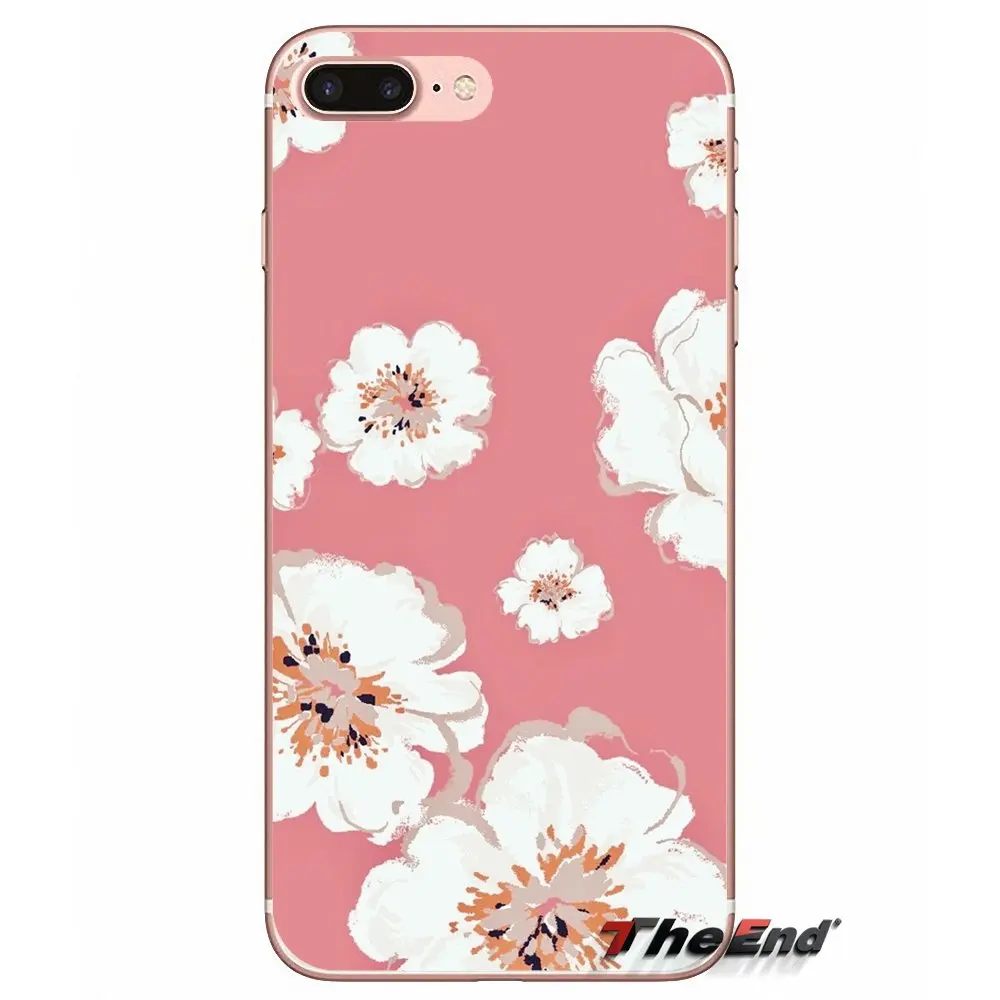 С декором в виде цветка полоску консервативном стиле цветочный чехол для iPhone X 4 4S