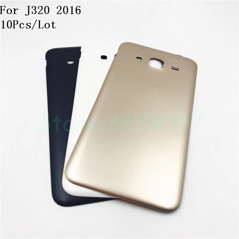 10 шт./лот корпус для Samsung Galaxy J3 2016 J320 J320F J320H задняя крышка чехол батарея дверь