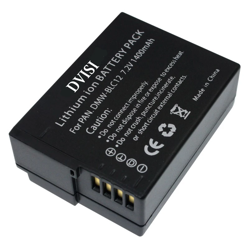 Аккумулятор для фотоаппарата Panasonic 1400 мАч|blc12 battery|dmw-blc12 batterybatterie fz200 |