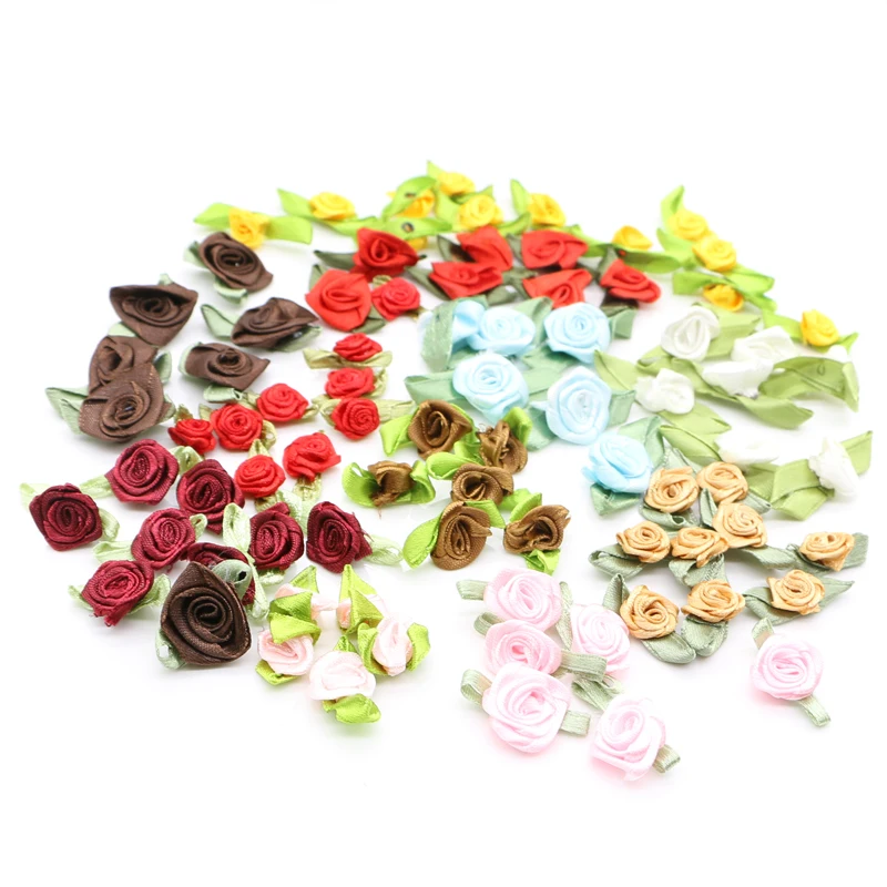 Бесплатная доставка 50 шт./лот аксессуары для одежды ручной работы с цветами